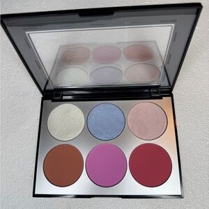 Sephora Metallic Pigment Palette, 6 colors
